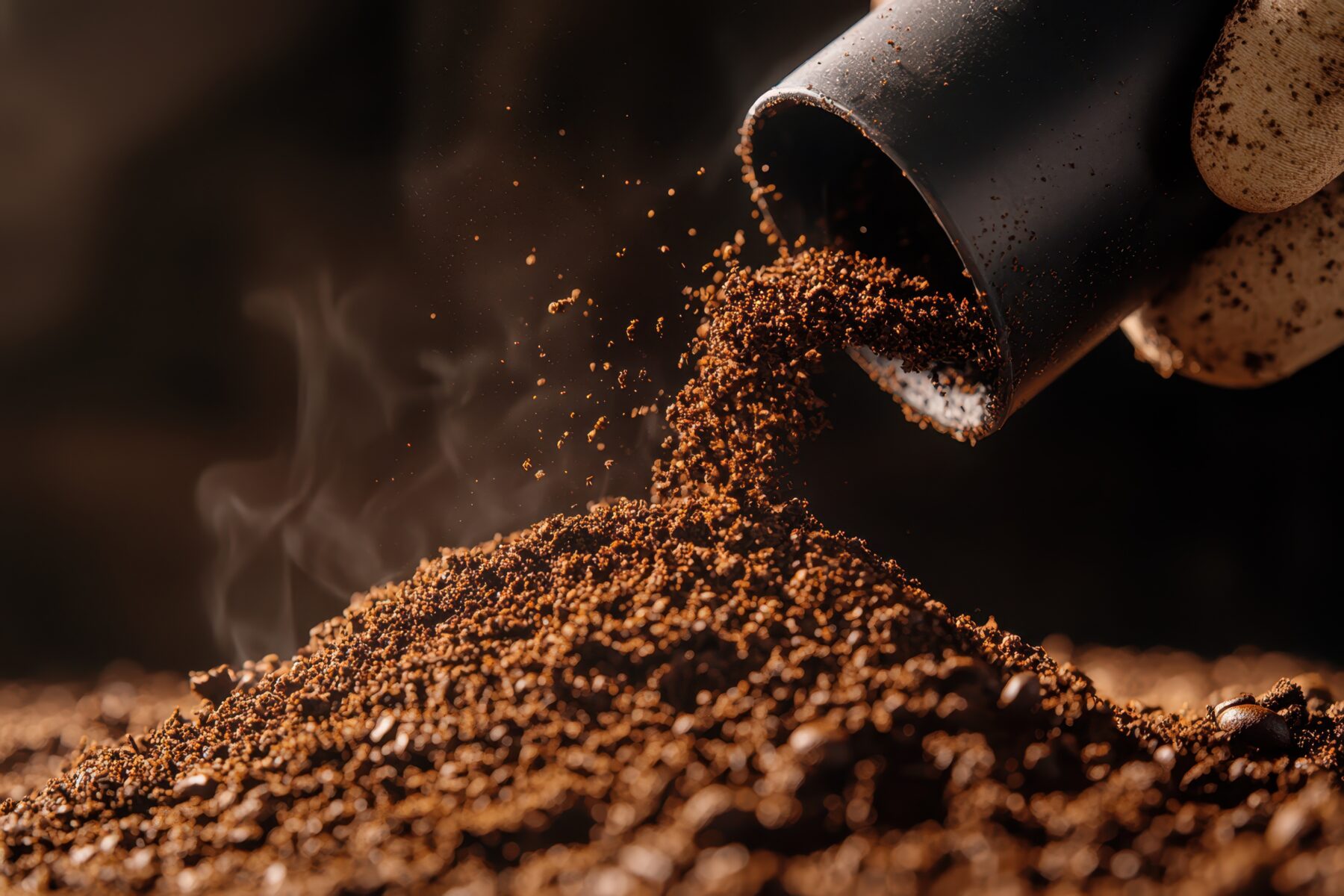 Scientists discovered this amazing practical use for leftover coffee grounds