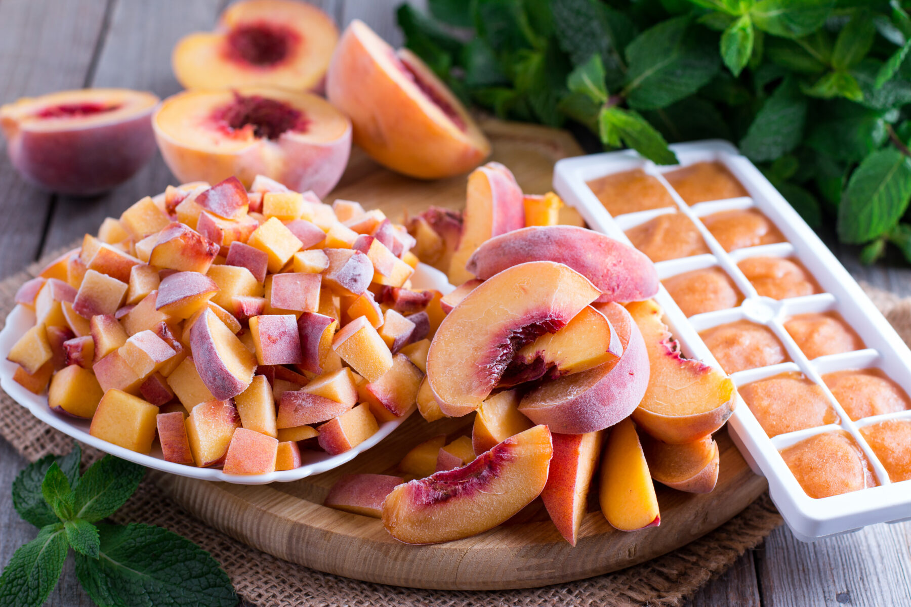 How to freeze peaches so they taste fresh months later