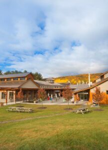 Exterior of King Arthur Baking School and Shop, Vermont